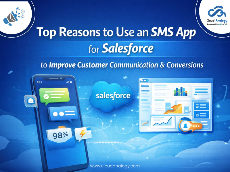 Top Reasons to Use an SMS App for Salesforce to Improve Customer Communication & Conversions