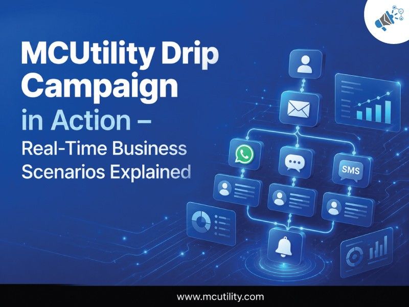 MCUtility Drip Campaign in Action – Real Time Business Scenarios Explained
